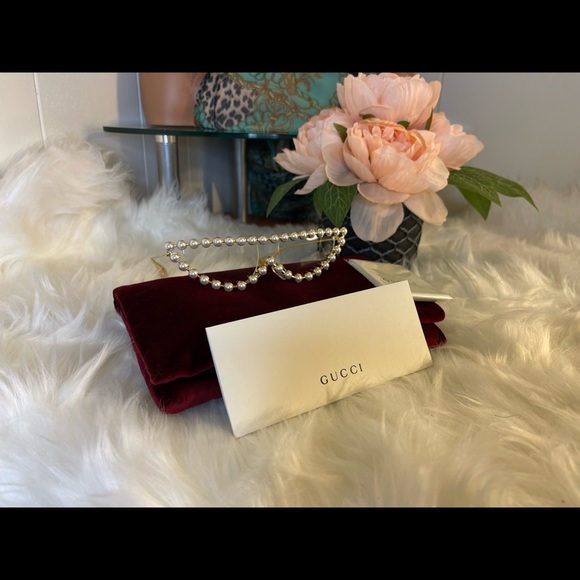 GUCCI HOLLYWOOD FOREVER COLLECTION Women’s irregular 53mm sunglasses - Picture 8 of 17